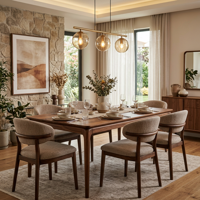 Ayes Mobilya - el yapımı yemek masası takımı